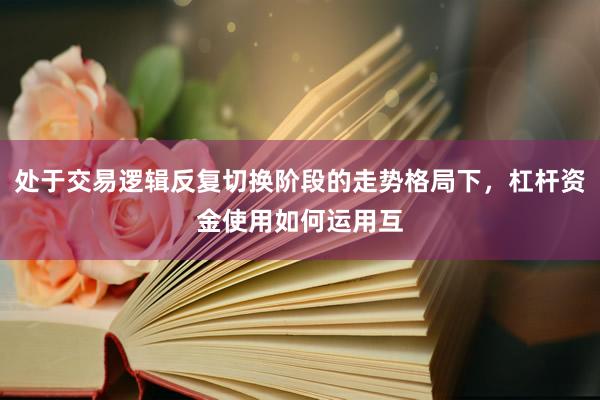 处于交易逻辑反复切换阶段的走势格局下，杠杆资金使用如何运用互